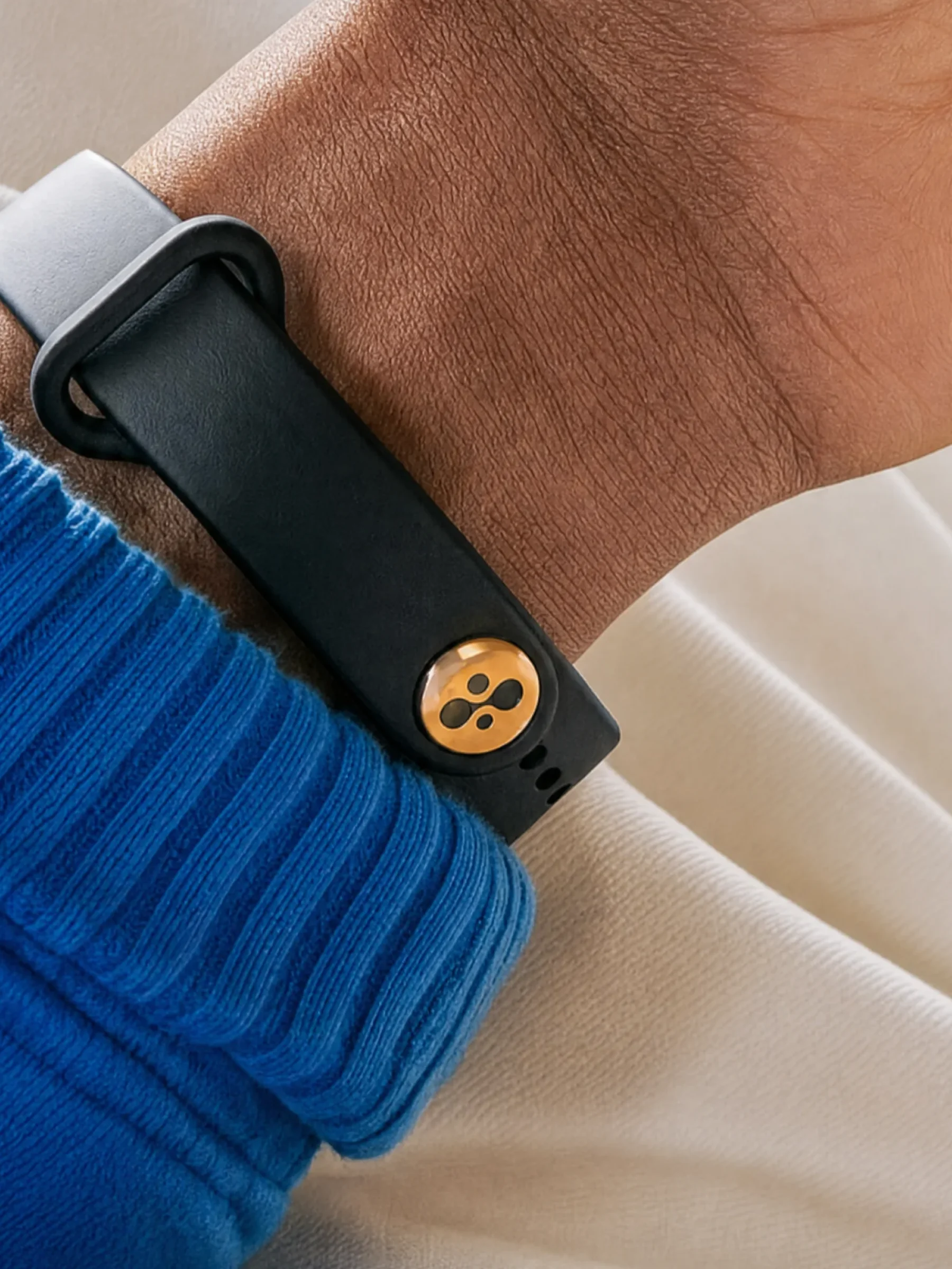 Bee wearable worn on the wrist