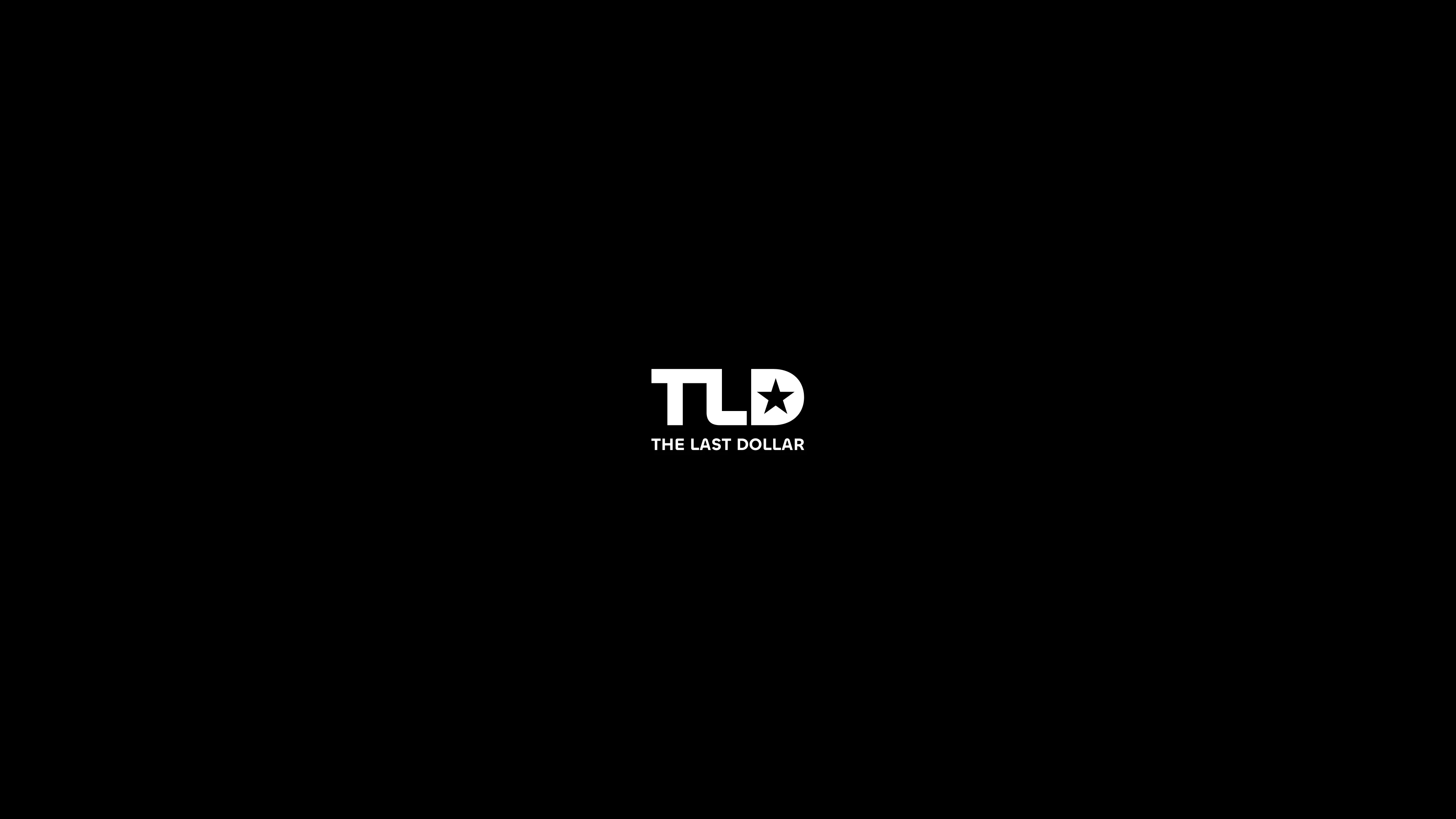 TLD, The Last Dollar logo on black